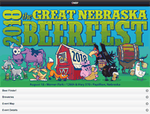 Tablet Screenshot of greatnebraskabeerfest.com
